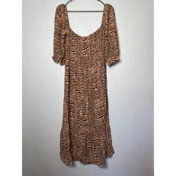 Faithfull The Brand Wyldie Midi Dress Size 6 - Picture 7 of 10
